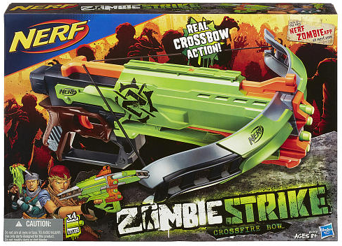ToysRUs: NERF Zombie Strike Crossfire Bow Blaster