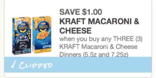 RARE $1/3 Kraft Macaroni & Cheese Coupon = Only 60¢ Per Box at Target