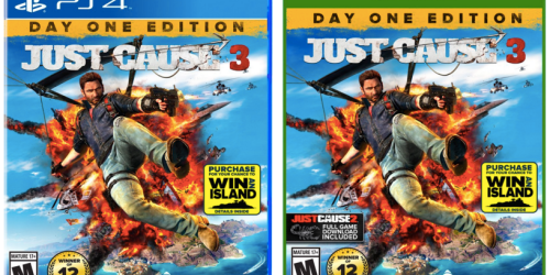 Amazon: Just Cause 3 PlayStation 4 or Xbox One ONLY $44.99 Shipped (Regularly $59.99)