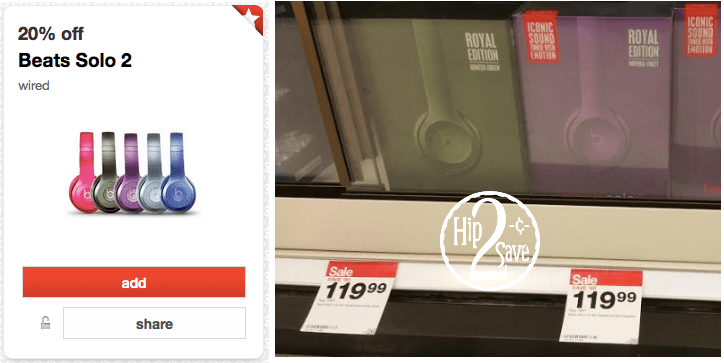 Target: 20% Off Beats Solo 2 Wired Headphones