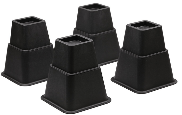 Amazon: Set of Greenco Adjustable Bed and Furniture Risers