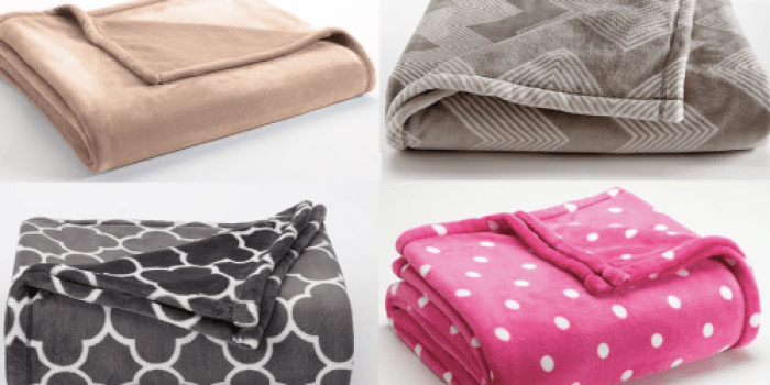 Kohl’s: The Big One Super Soft Plush Throws as Low as $11.20 Shipped (Reg. $39.99)