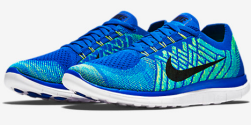 Men’s Nike Free 4.0 Flyknit Shoes Only $52.48 (Regularly $120)