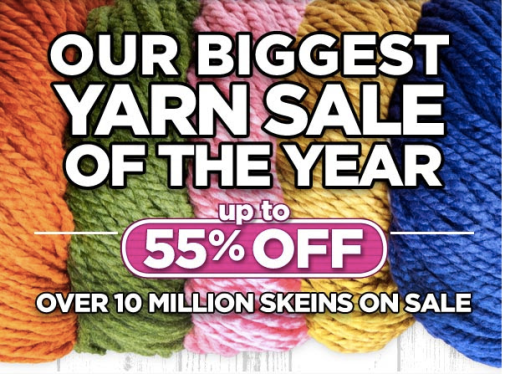 Michael's Yarn Sale
