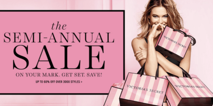 Victoria’s Secret Semi-Annual Sale: HUGE Savings on Bras, Sleepwear, Clothing, Panties