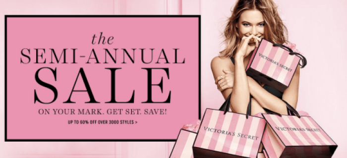 Victoria's Secret Semi-Annual Sale