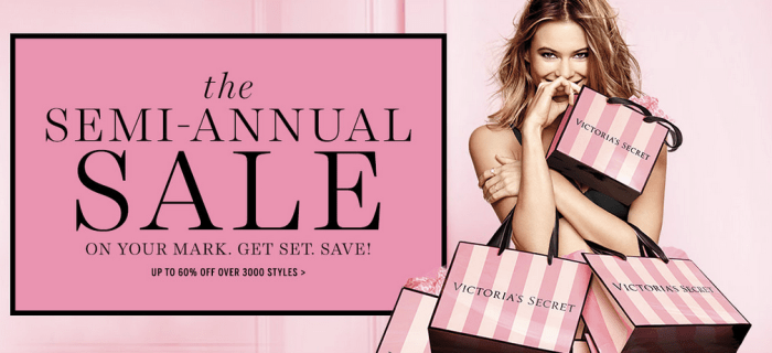 Victoria's Secret Bras for $9.99? Welcome to the Semi-Annual Sale
