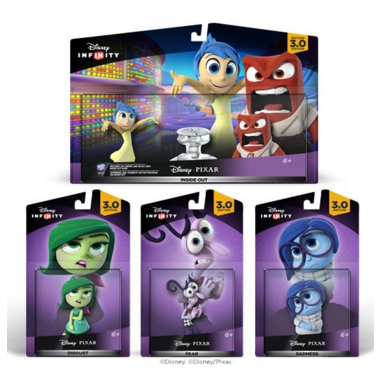 Amazon Exclusive Disney Infinity 3.0: Inside Out Toy Bundle