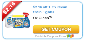 $2.16/1 OxiClean Stain Fighter Coupon