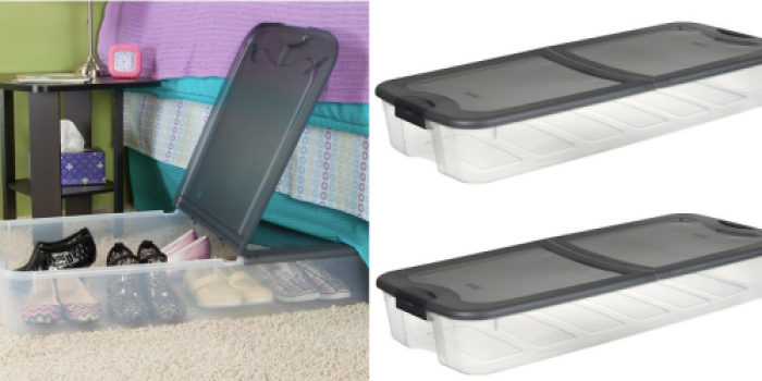 Target: 74 Quart Underbed Storage Totes ONLY $12.50 Each (Reg. $17.99) – Great for Gift Closet