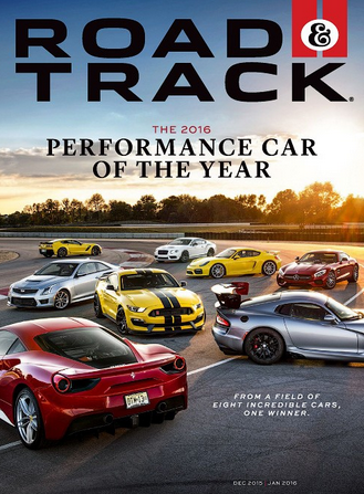 FREE 2-year subscription to Road & Track magazine