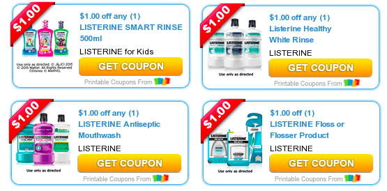Listerine Coupons