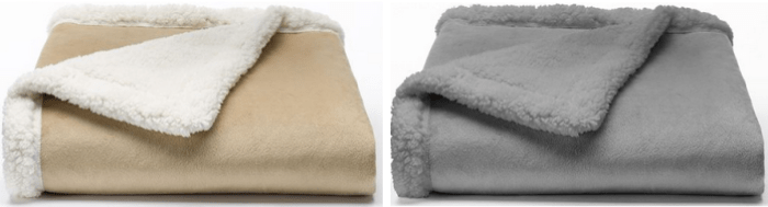 SONOMA life + style® Sherpa Printed Throws 