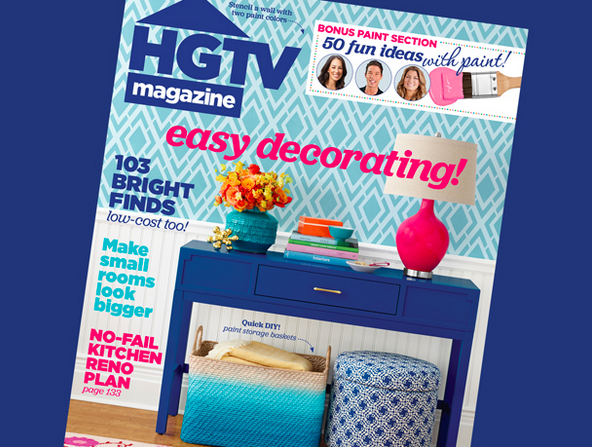 HGTV Magazine Subscription ONLY $5