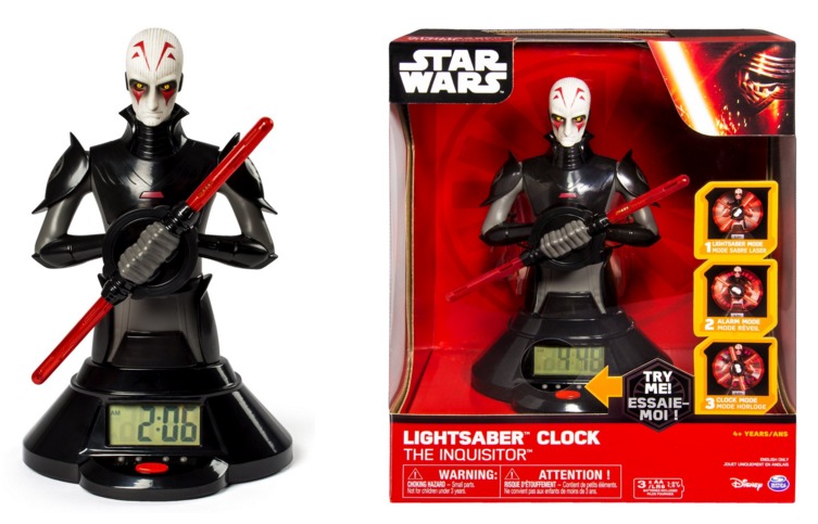 Star Wars The Inquisitor Lightsaber Clock