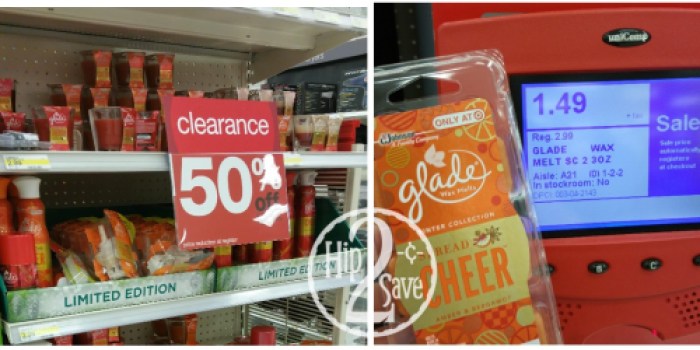 Target: Better than FREE Glade Wax Melts + Holiday Clearance