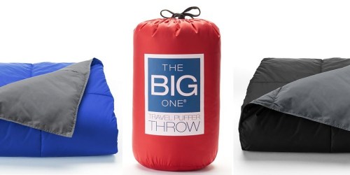 Kohl’s Cardholders: The Big One Travel Puffer Throw $14 Shipped (Reg. $49.99) + More