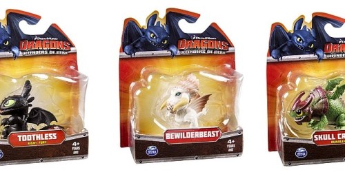 DreamWorks How To Train Your Dragon Action Figures $3.99 Shipped (Great Stocking Stuffers)