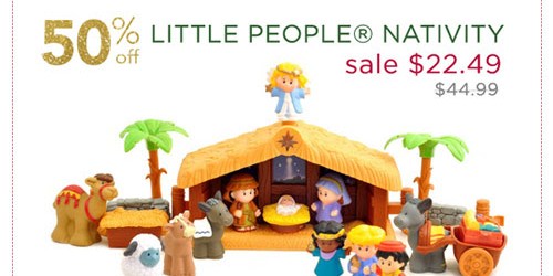 Fisher-Price Little People Nativity: Deluxe Christmas Story Only $22.49 (Reg. $44.99)