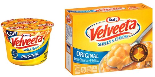 New $1/2 Velveeta Shells & Cheese Dinner Coupon = Single Cups Only 54¢ at Target