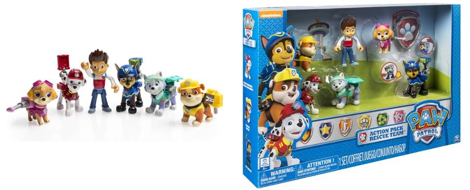 Walmart Exclusive Paw Patrol Action Pup 6 pack