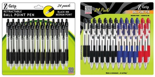 Office Depot/OfficeMax: Zebra Retractable Pens 24-Pack Only $2.25 + Sharpie Deal