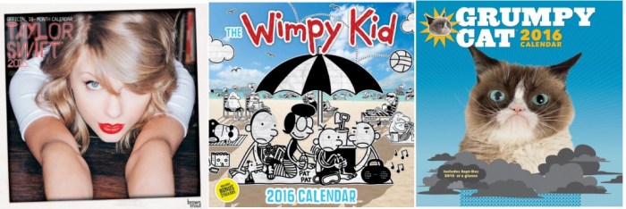 2016 Calendars 3