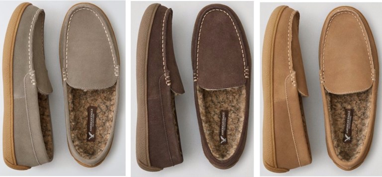 American Eagle: Men's Lined Moccasins Only $14 Shipped (Regularly $39.95)