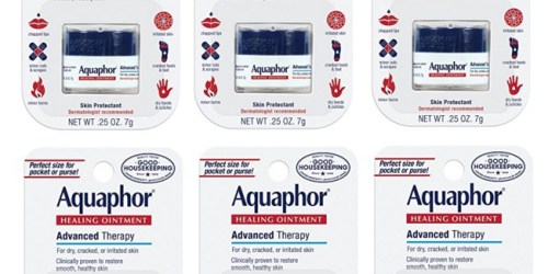 Amazon: SIX Mini Jars Of Aquaphor Healing Ointment ONLY $8.95 Shipped (Available Again!)