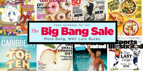 Save BIG on Magazine Subscriptions to Sports Illustrated, Runner’s World, Girls Life & More