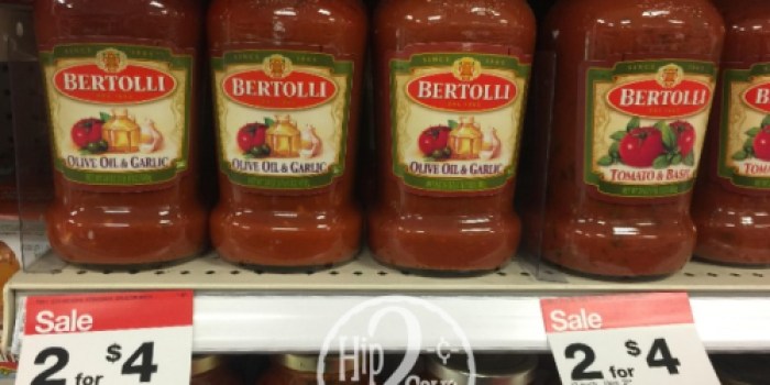 Target: Bertolli Pasta Sauce Just $1.25