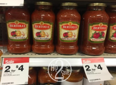 Bertolli Pasta Sauce at Target