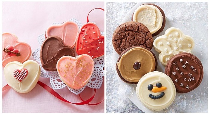 Cheryl's Valentine's and Winter cookies