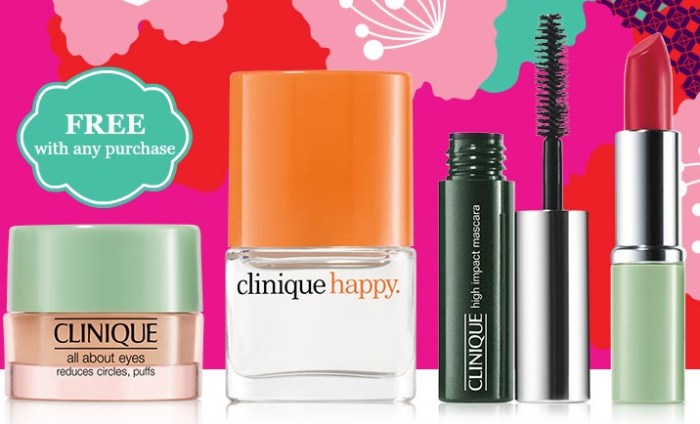 Clinique Free Gift Offer