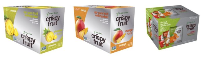 Crispy Green Crispy Fruit Products