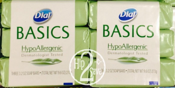 Dial Basics Soap 3 packs at Dollar Tree (Hip2Save)