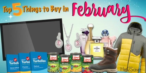 Top 5 Things to Buy in February
