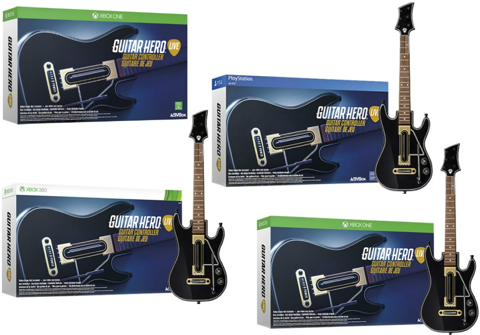 Best Buy Guitar Hero Live Guitar Controller Only 19.99 (Reg. 49.99