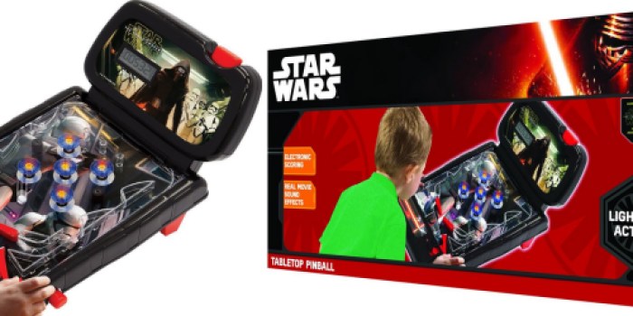 Disney Star Wars The Force Awakens Tabletop Pinball Game Only $16.24 (Regularly $24.99)