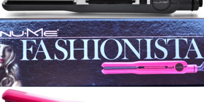 NuMe Fashionista Flat Iron Only $46 Shipped