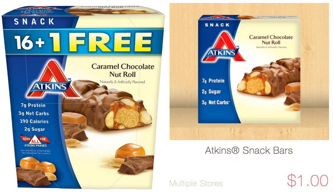Sam's Club Over 3,000 Instant Savings = Nice Deals on Atkins Snack Bars + More