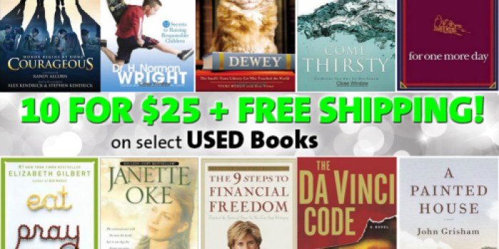 goHastings: 10 Used Books ONLY $25 Shipped