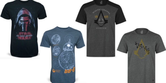 GameStop: Select Adult  Video Game T-Shirts Only $1.97 + Possible Free Store Pickup