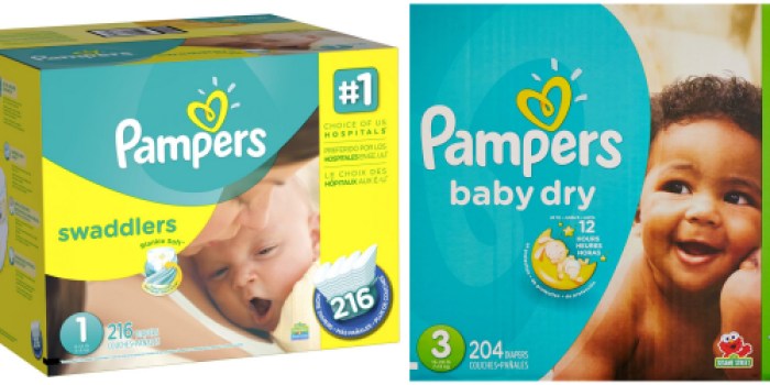 Amazon Family: 30% Off Pampers Diapers Coupon Still Available = Swaddlers Just 10.6¢ Each