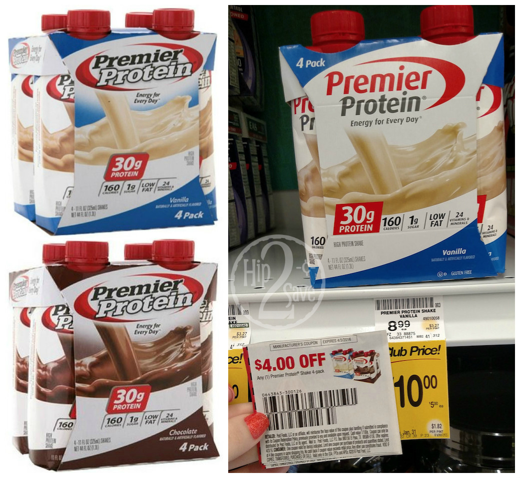 Safeway: Premier Protein 4-Pack Shakes ONLY $1 (+ Walgreens Deal ...