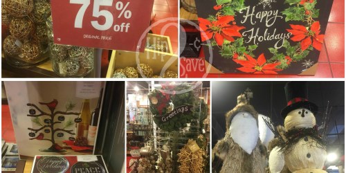 Pier 1 Imports: 75% Off Christmas Clearance (In-Store & Online)