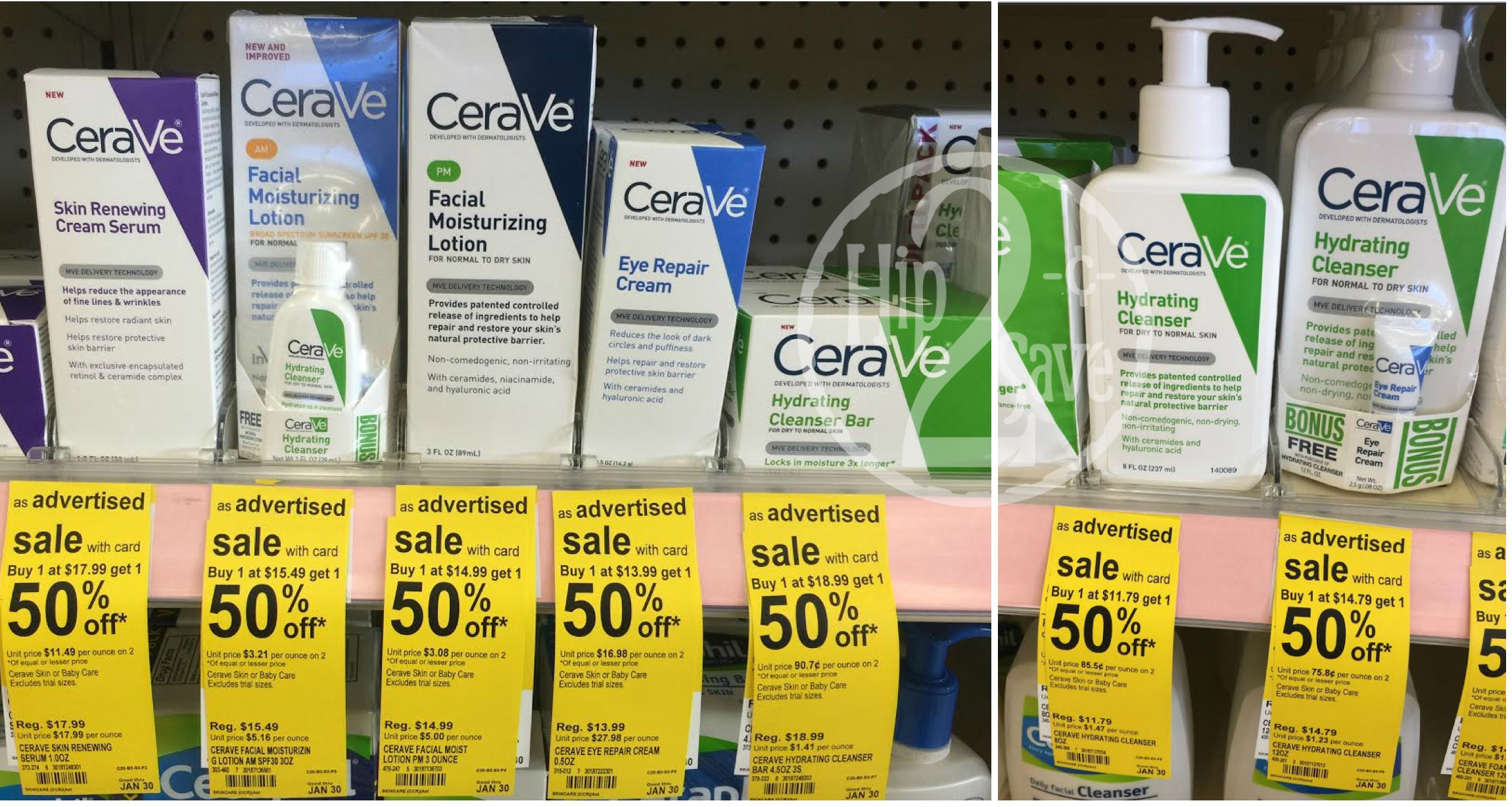Walgreens CeraVe Hydrating Cleansers Only 3.84 Each (Reg. 11.79) + More