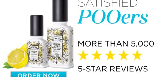 Free Bottle of Poo~Pourri Before-You-Go Toilet Spray ($6.95 Value) – Just Pay Shipping