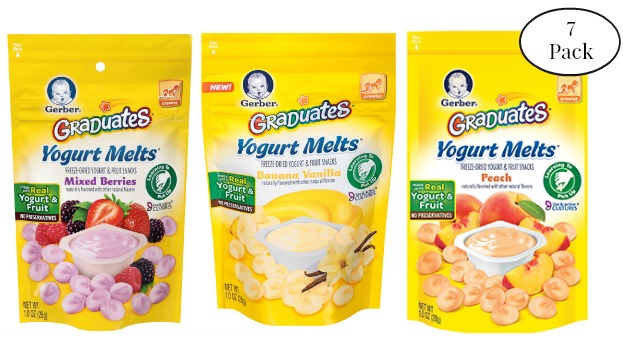 gerber baby food yogurt melts
