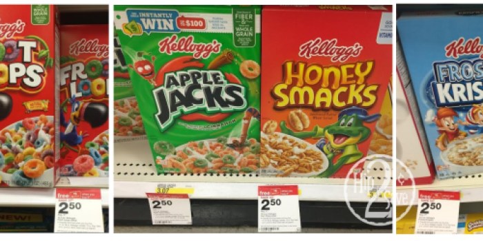 Target: Kellogg’s Cereal $1 Each (After Gift Card)